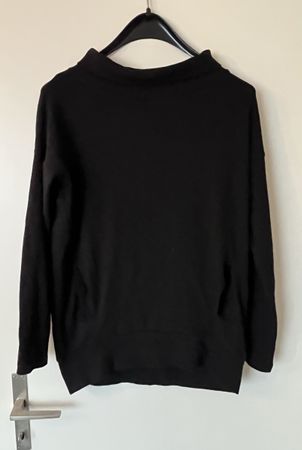 Schwarzer Pulli / Sweatshirt von Schiesser /Gr M / Baumwolle