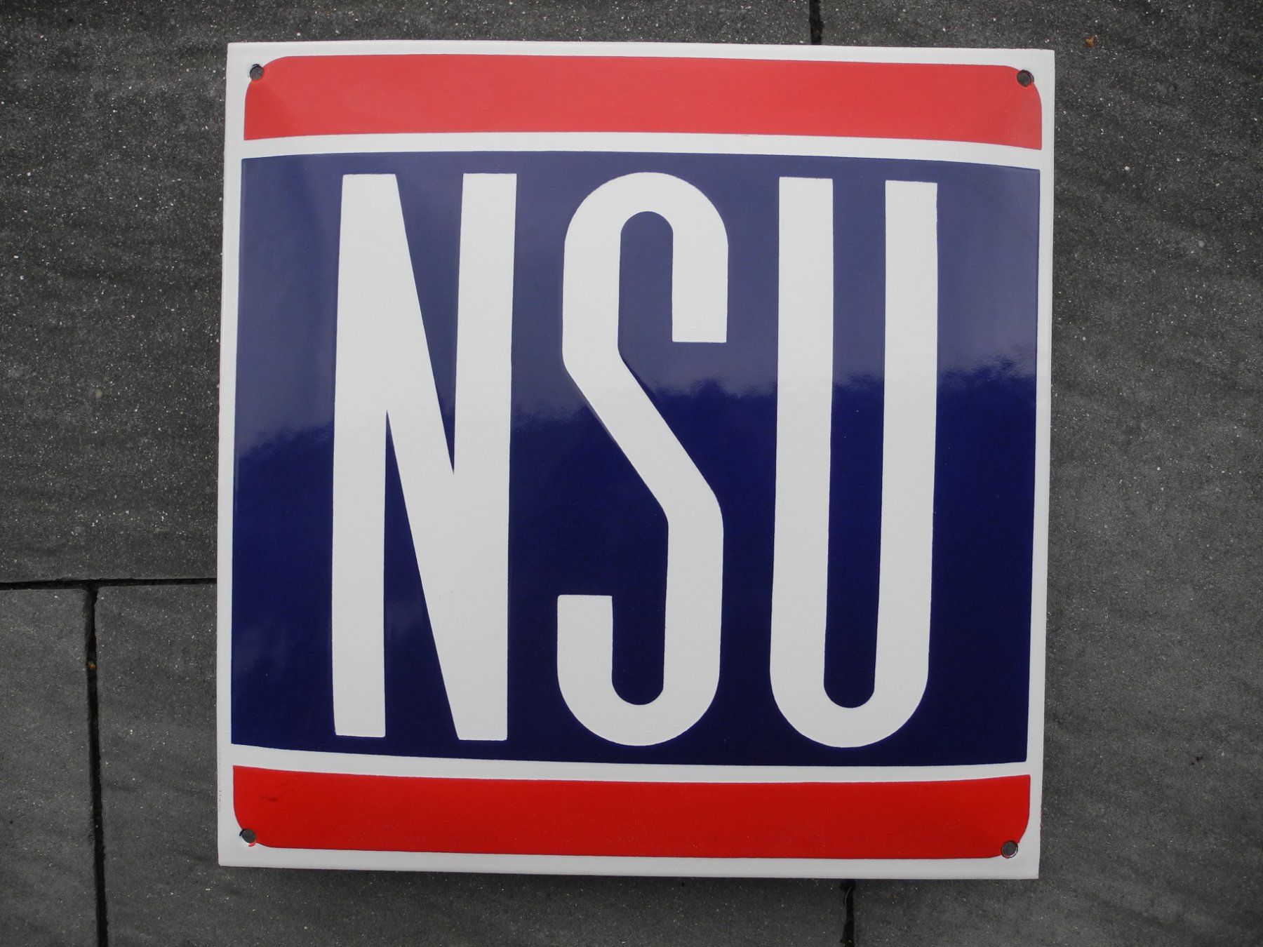 Insegne: NSU MOTORRAD EMAILLESCHILD – Nuovo (secondo la descrizione) da Reinach AG venduto da Huckleberrysix