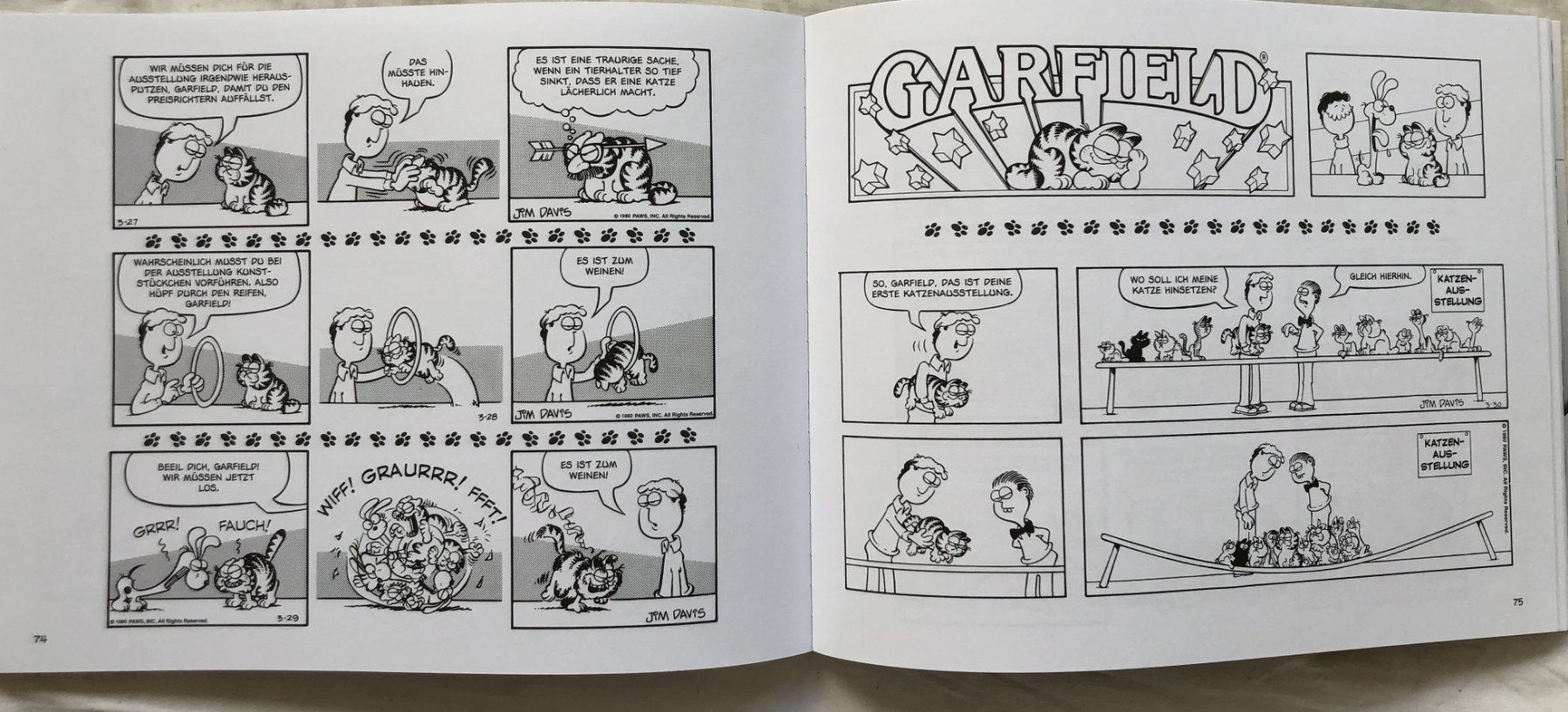 Fumetti: GARFIELD - Band 3 - Ein Kater von Format – Usato da Schaffhausen venduto da durruti 3