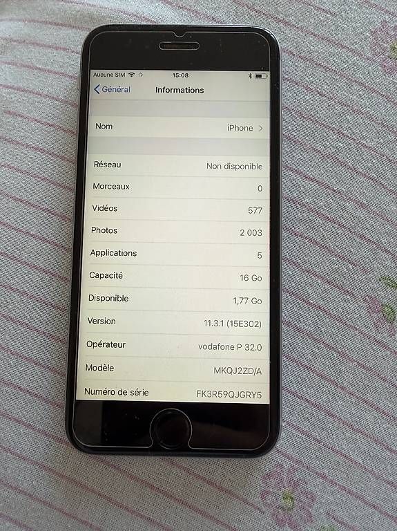 Telefoni cellulari / Smartphones: iPhone 6s 16 GB – Usato da Corcelles-près-payerne venduto da alv_7rq2 3