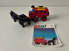LEGO: Postkutsche (Nr. 697, 70er Jahre)
