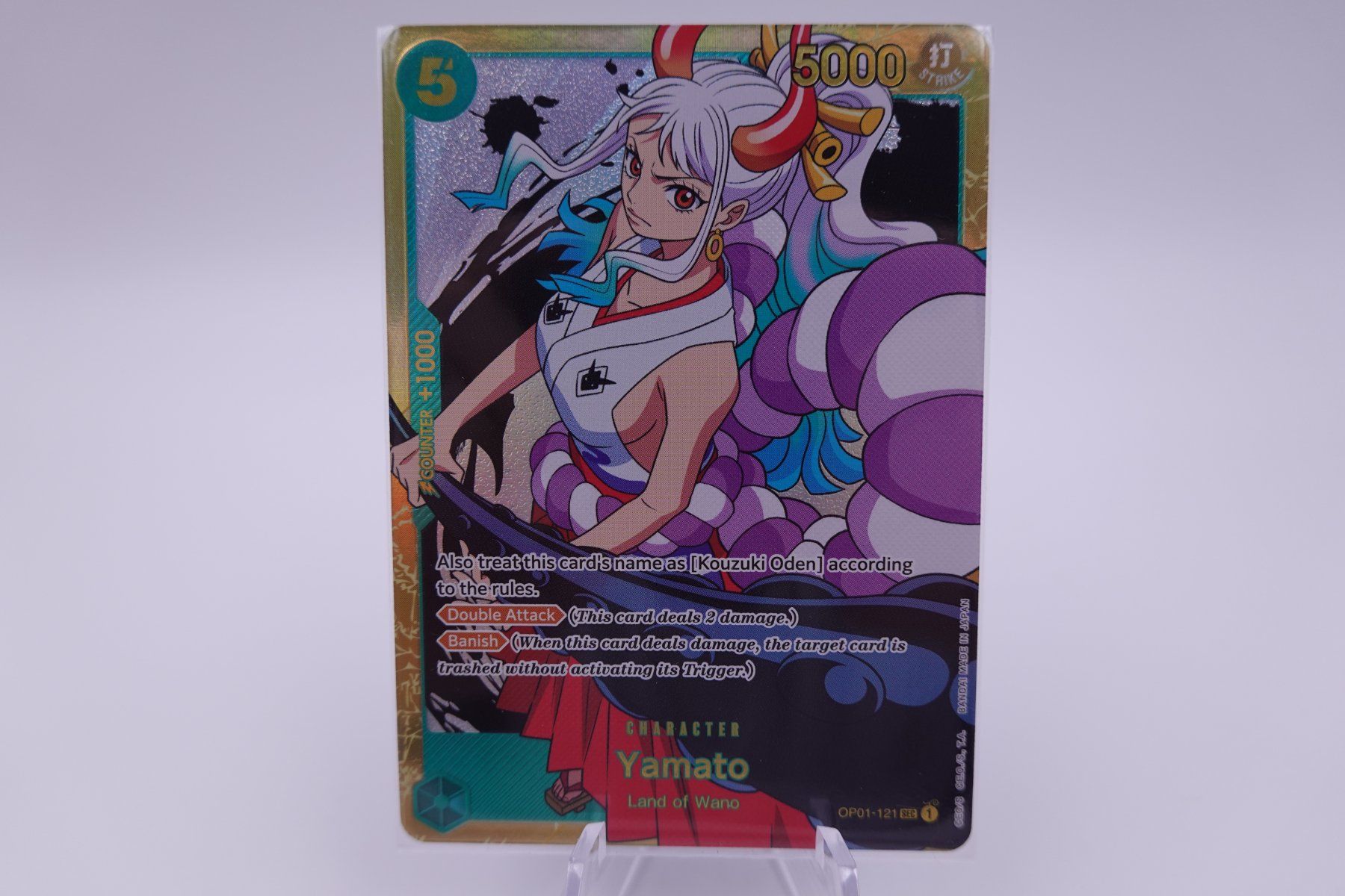 Bandai Carte collezionabili: One Piece Yamato Op01 – Usato da Herisau venduto da ZelliZone