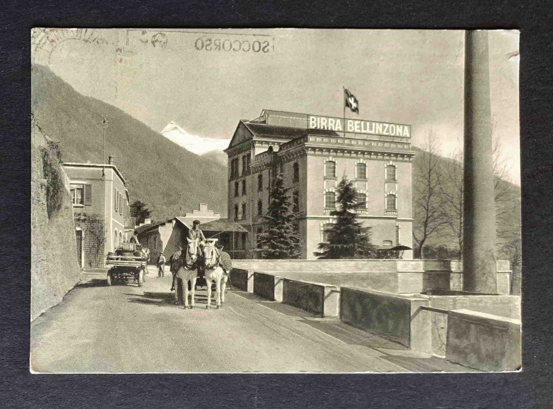 Cartoline postali: AK Birra Bellinzona – Usato da Goldau venduto da artelier1
