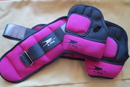 Gewichtsmanschetten Handgelenk und Beine 0.5kg