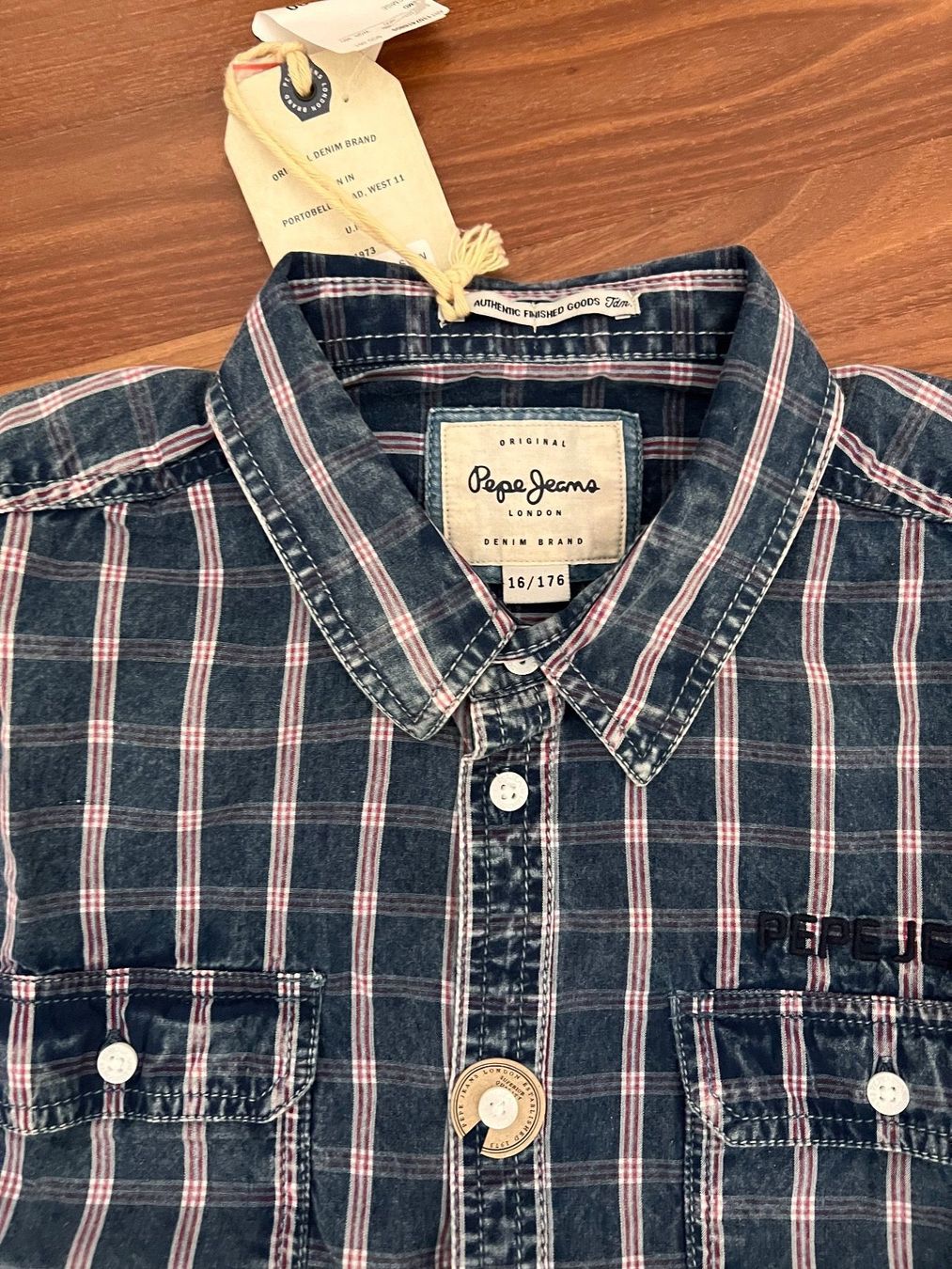 Pepe Jeans Camicie, T-shirt & Polo: Hemd von Pepe Jeans – Nuovo (secondo la descrizione) da Adligenswil venduto da mypremium-shop 1