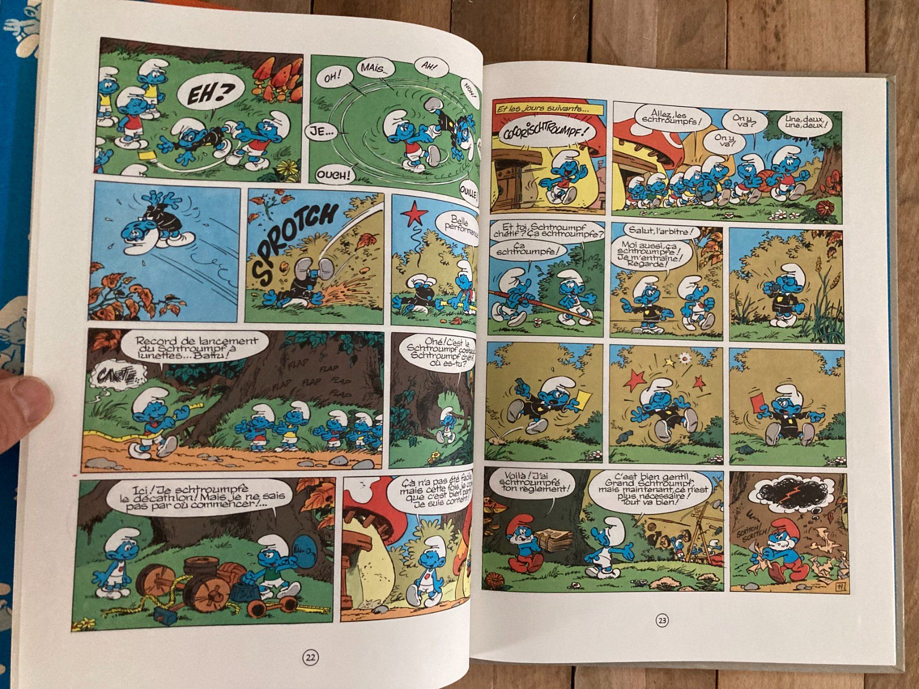 Fumetti: PEYO-Les Schtroumpfs olympiques-EO 1983 – Usato da vaumarcus venduto da Nicolasorel 5