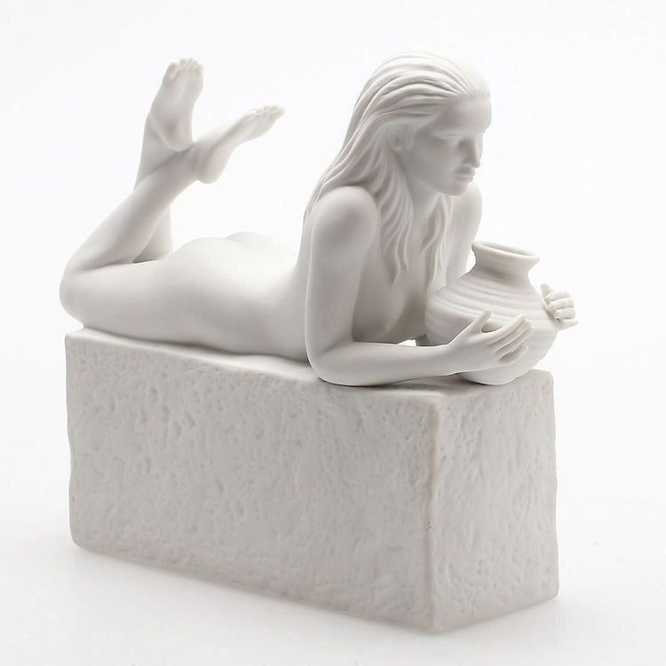 Skulpturen & Statuen: Royal Copenhagen Zodiac Aquarius – Gebraucht aus Umiken von Daik 3