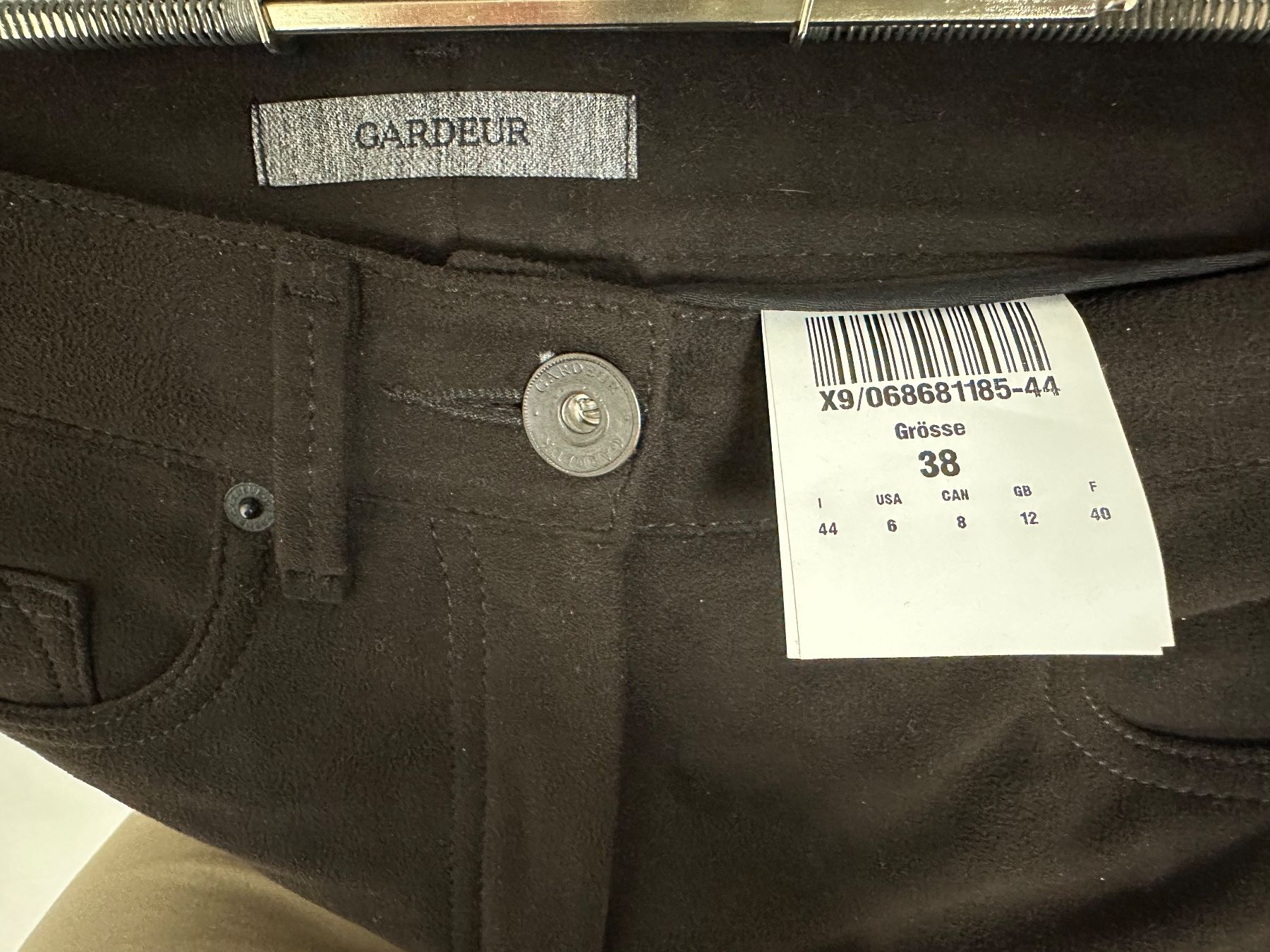 Pantaloni: GARDEUR Damen Hose braun 38 – Usato da Rothenburg venduto da wer_g9fd 3