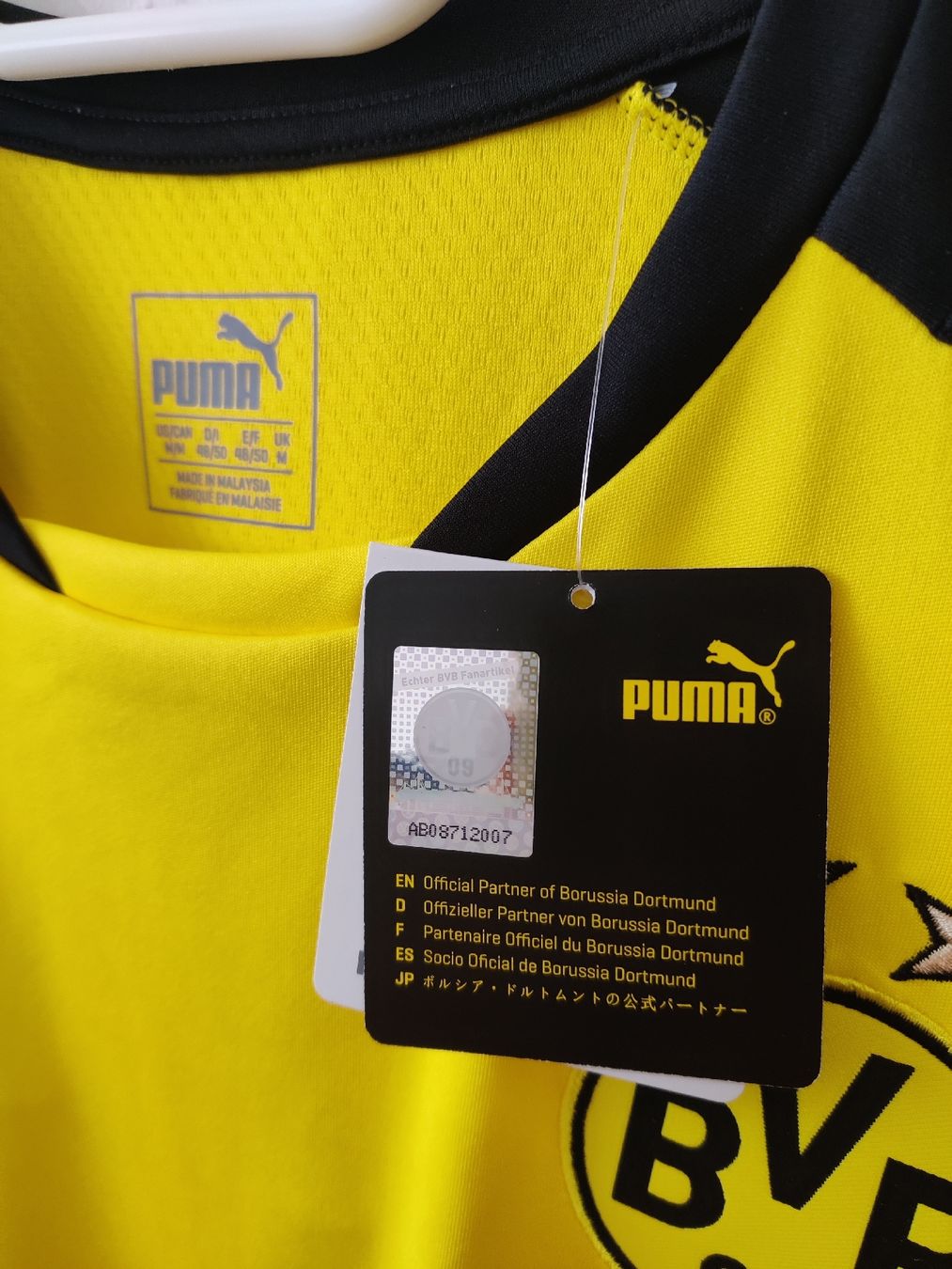 Puma Leibchen & Hosen: Borussia Dortmund 2017/18 Trainingstrikot (M) – Neu (gemäss Beschreibung) aus Basel von Ringolero 2