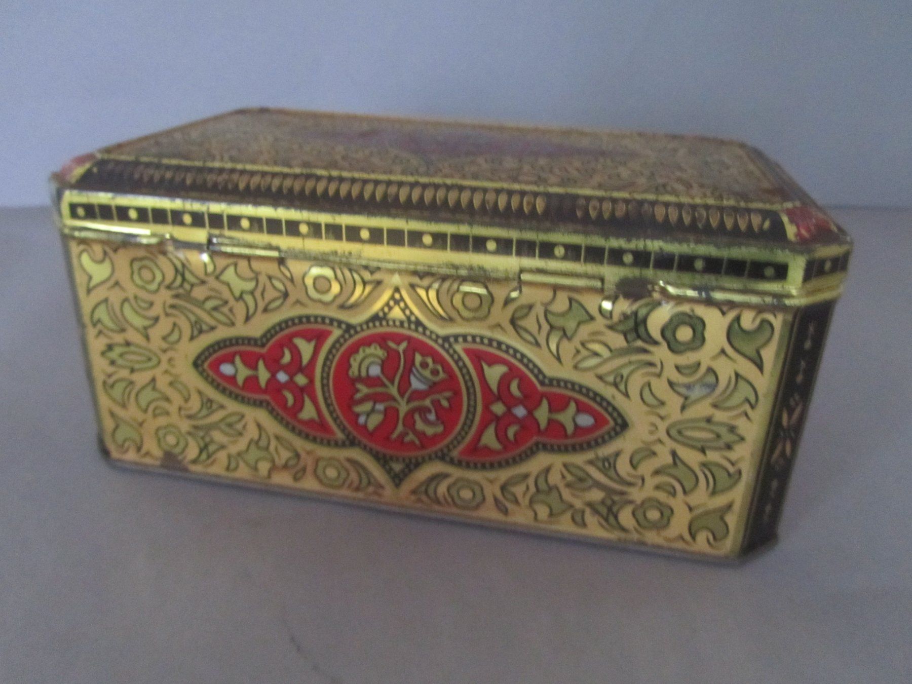 Dosen: Vintage Blechdose mit Dekor – Gebraucht aus Seengen von mikelele 2