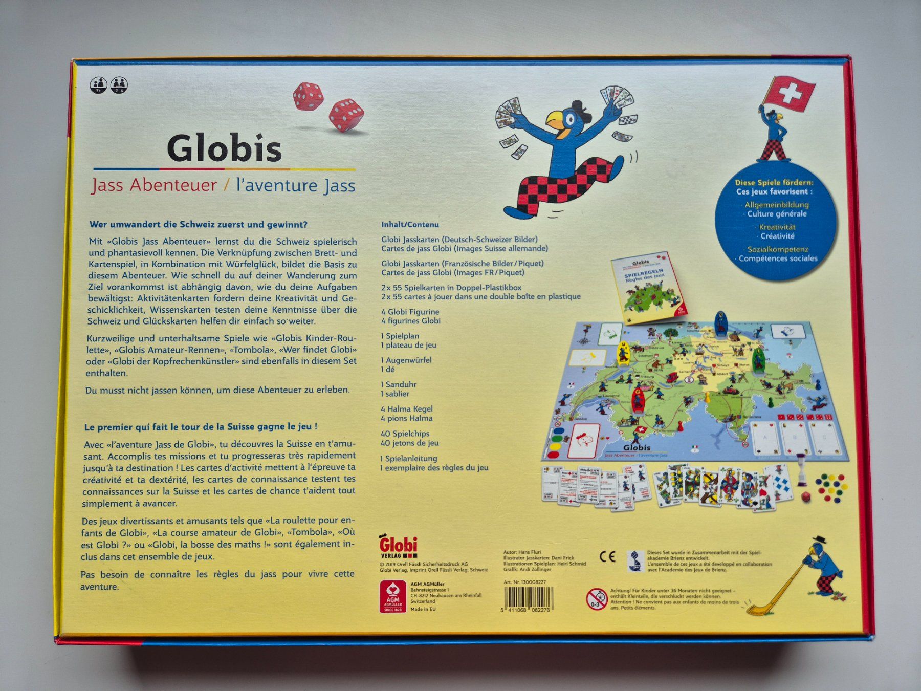 Giochi: GLOBI - Globis Jass Abenteuer    Brettspiel – Usato da Niederweningen venduto da Obson 6