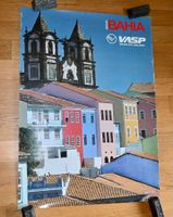 VTG Bahia - Pelourinho PLAKAT 50x70cm VASP Airlines BRASIL
