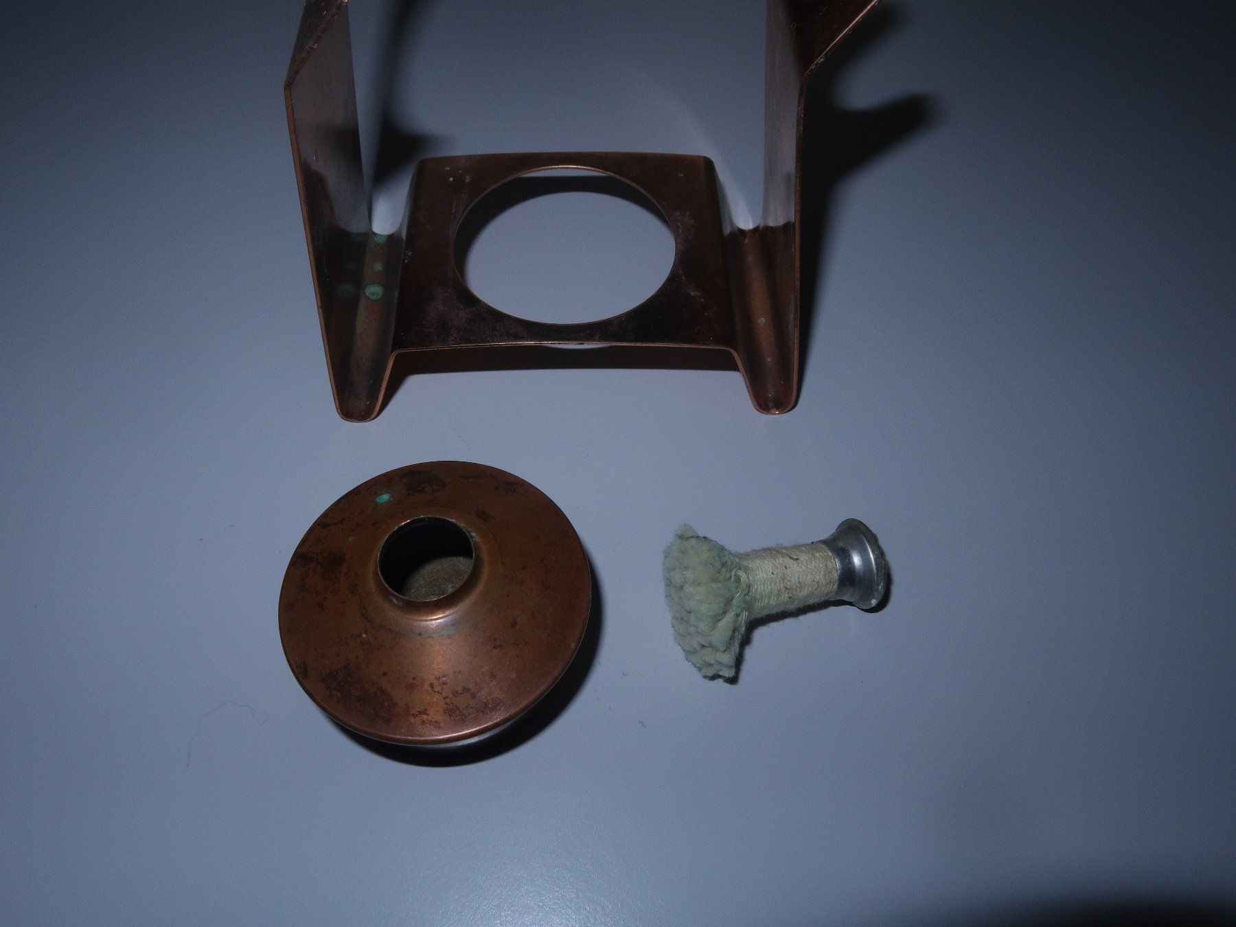 Sonstige Dekorationen & Accessoires: Vintage SPRING-Kocher aus Kupfer für Cognac- oder Brandyglas – Gebraucht aus Hombrechtikon von Bluecoral 3