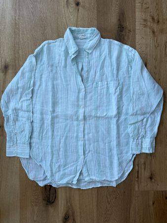 Lemlem x H&M - Leinen Hemd, Gr. XS