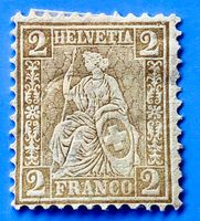 Sitzende Helvetia  Briefmarken ungestempel