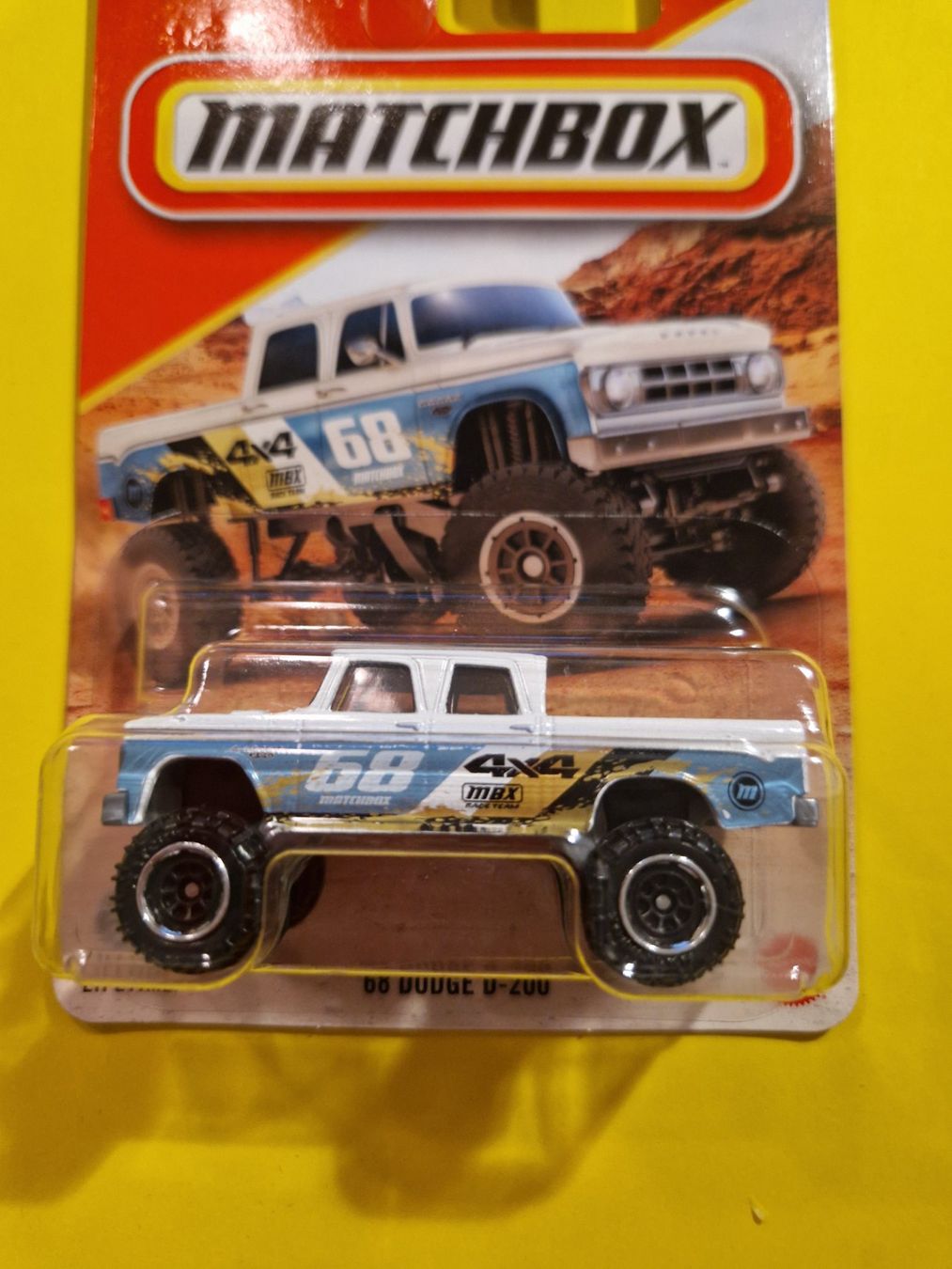 Matchbox Modellautos: Matchbox '68 DODGE D-200 – Neu und originalverpackt aus Oftringen von Rotor 2