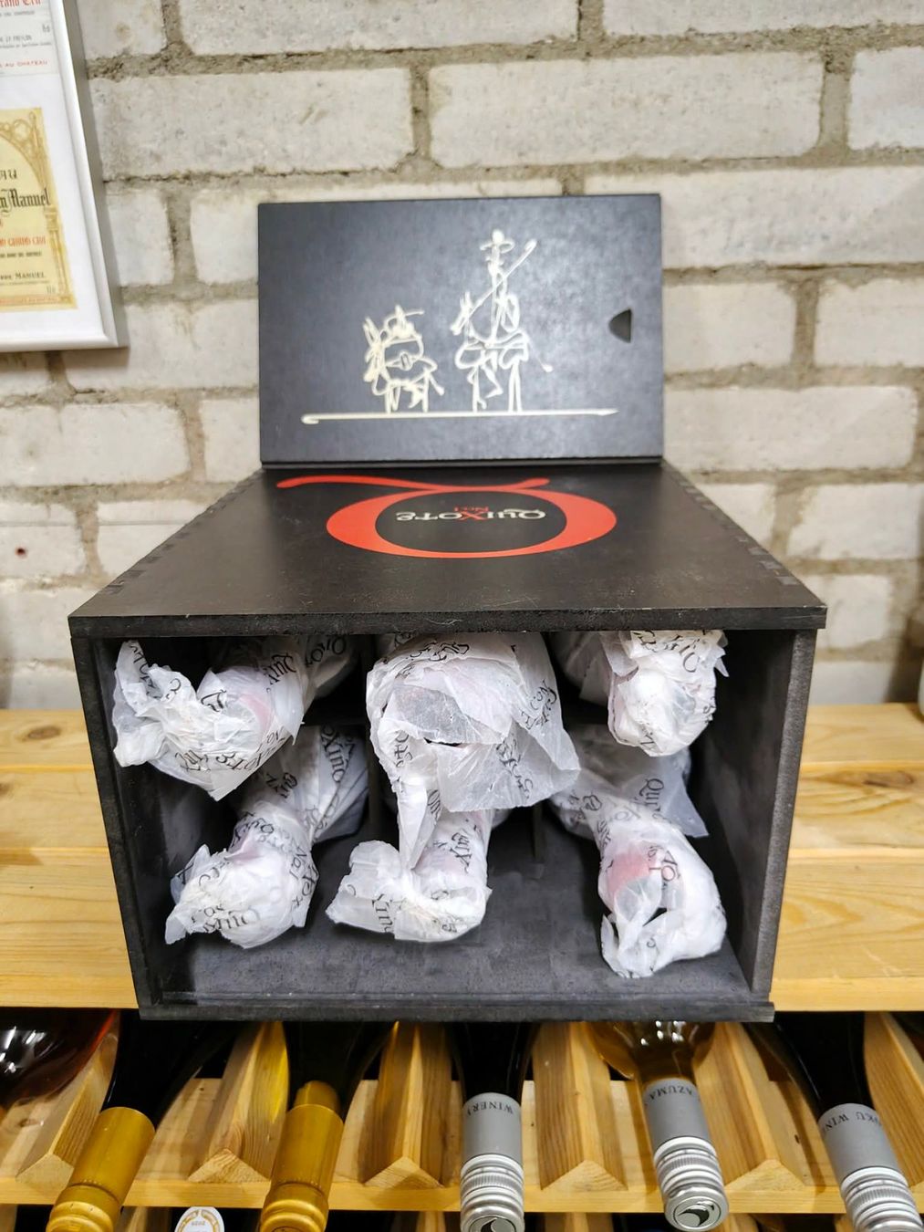 Vino: 6x 2008  Quixote N.1 OHK – Nuovo e nell'imballaggio originale da Münchenstein venduto da wusmarino 3