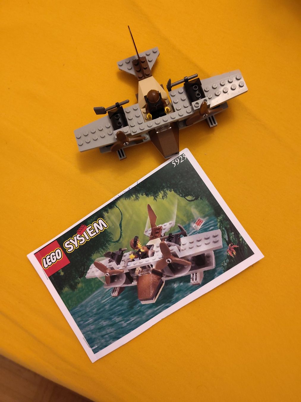 Lego Kit di costruzioni: Lego Expeditionsflugzeug 5925 – Usato da Jona venduto da tschounaess