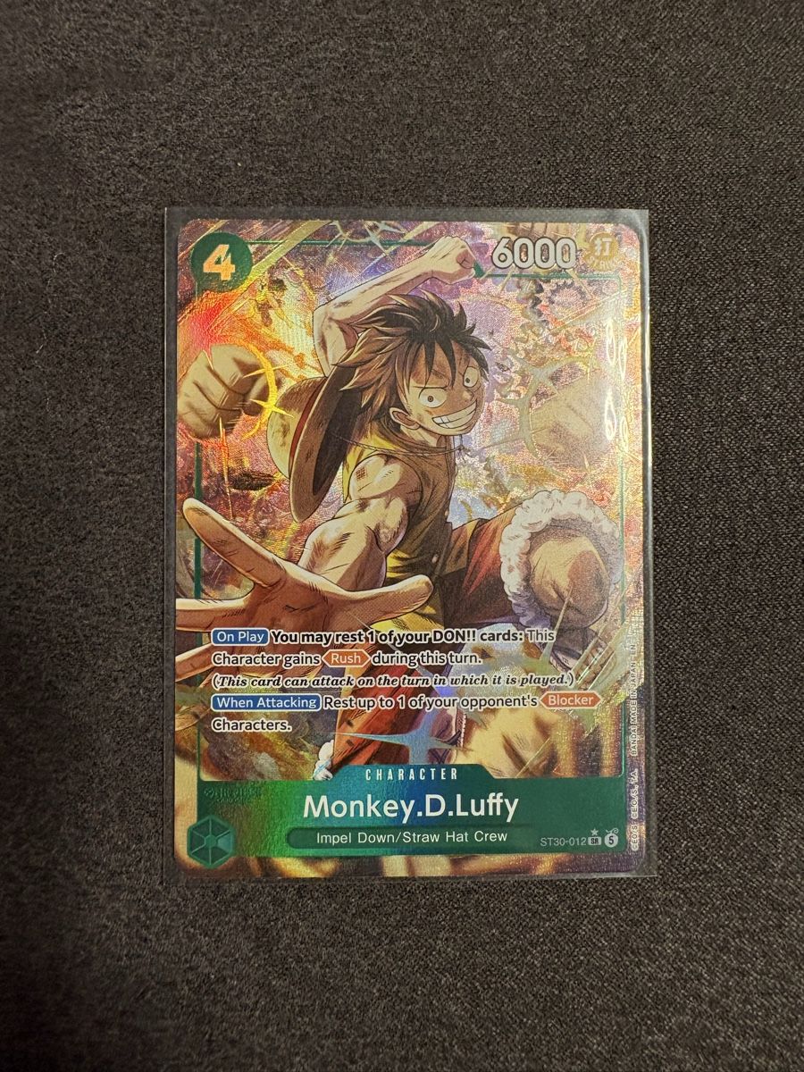 Cartoline: One Piece TCG Luffy ST 30 013 – Nuovo (secondo la descrizione) da Allschwil venduto da del_nnk6