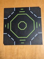 Lego 6099p02 Black Baseplate, Road 32 x 32 9-Stud Landing