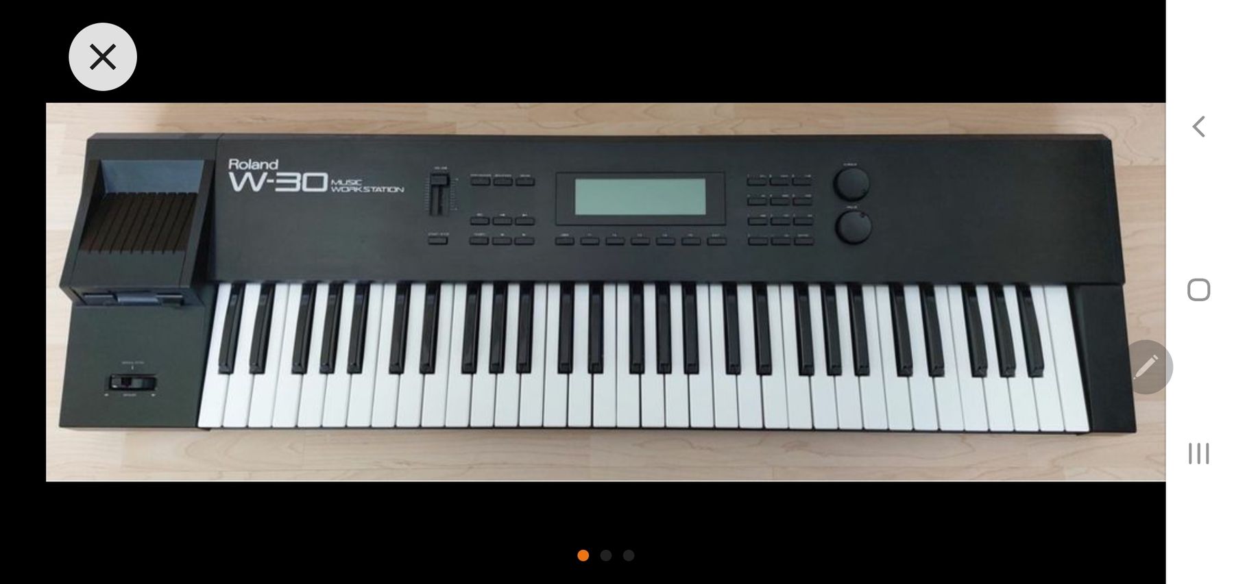 Roland Strumenti musicali: Roland W-30 Musik Workstation Keyboard Synthesizer – Usato da Muri AG venduto da Jeromia