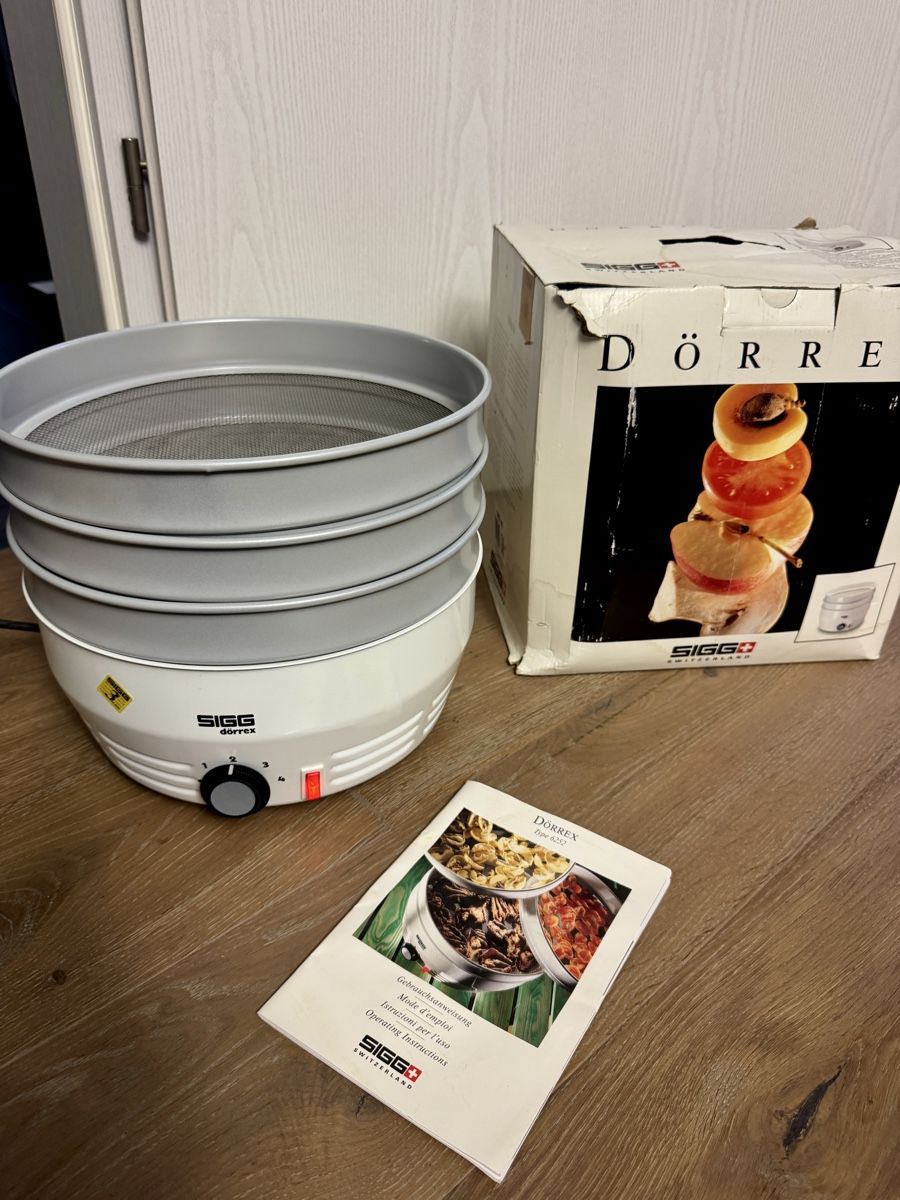Sigg Elettrodomestici da cucina: Dörrex SIGG Typ 6252 Dörrautomat Dörrgerät – Usato da Rothrist venduto da Luckywinner 6