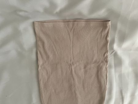 Top bändchenTube Top beige Grösse S neu