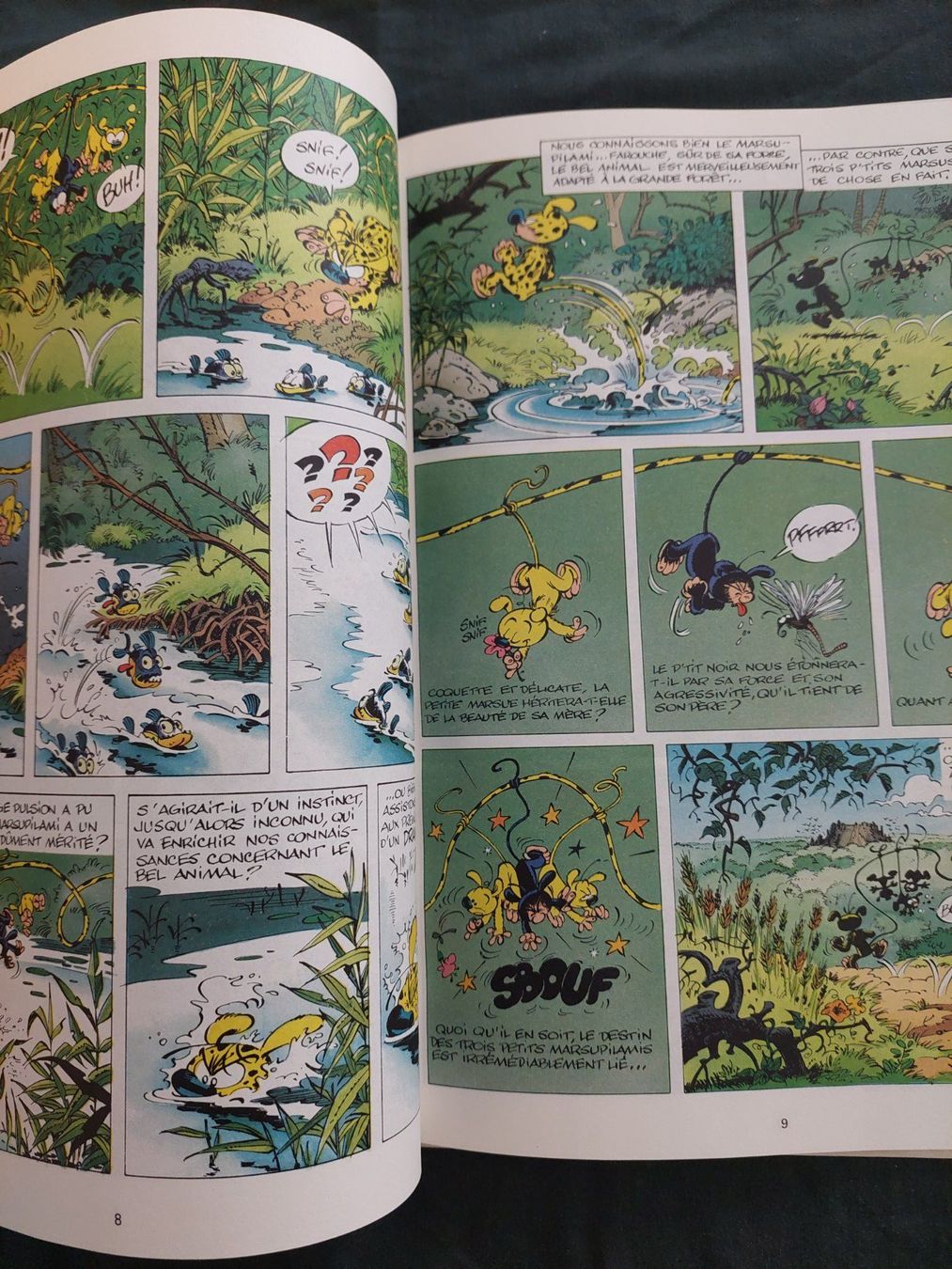 Comics: Marsupilami 4 Le Pollen du Urticando EO 1989 Comme Neuf – Gebraucht aus Genève von Blu_BD 4
