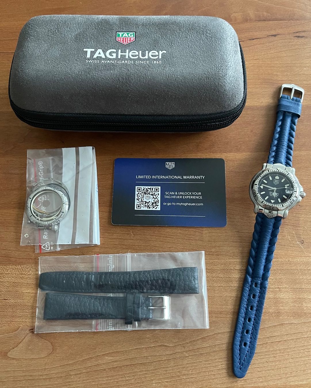 Tag Heuer Uhren: 1995 TAG Heuer Chronometer Automatic Ref WH5213-K1 revidiert – Gebraucht aus Embrach von Canderau 3