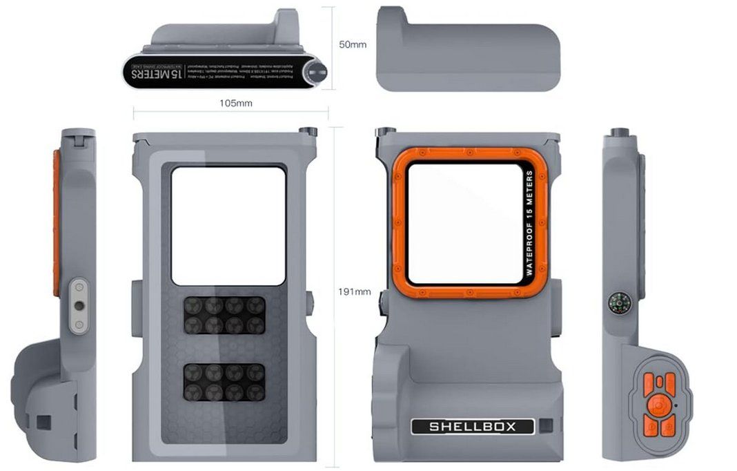 Cover & Protezioni schermo: Coque étanche Universelle pour iPhone et Samsung – Nuovo e nell'imballaggio originale da Courtepin venduto da marco_polo_xiii 2
