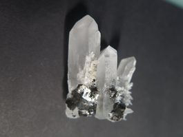 Bergkristall mit Sphalerit von Bulgarien