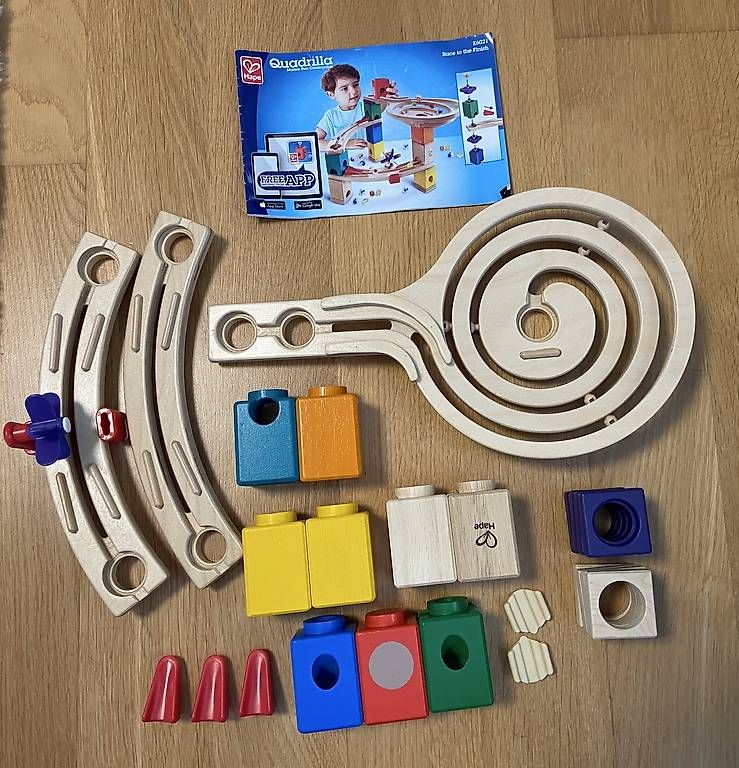 Hape Spielzeuge: Hape Quadrilla Kugelbahn – Gebraucht aus Männedorf von sofilly 1