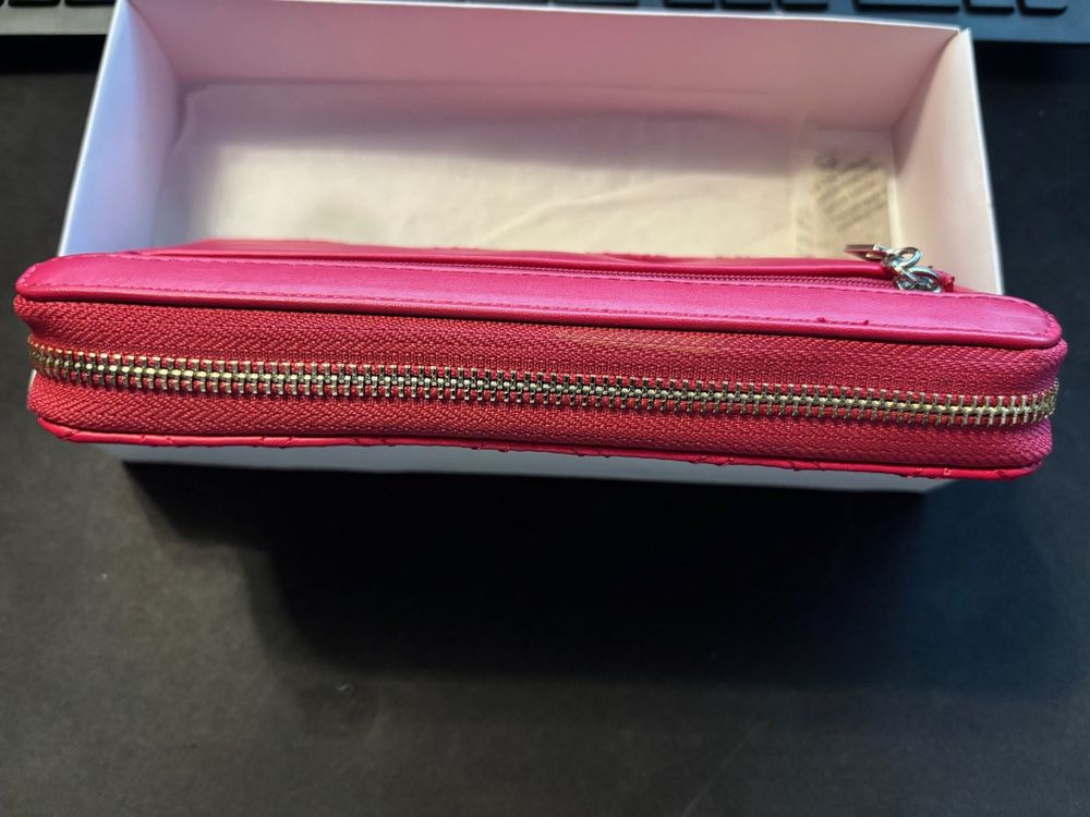 Guess Geldbörse Guess Geldbeutel Pink Guess Wallet Portemonnaie