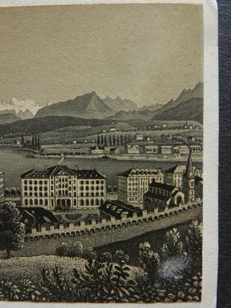 Incisioni: Luzern von Dikenmann cdv – Usato da Risch venduto da Rischli15 8