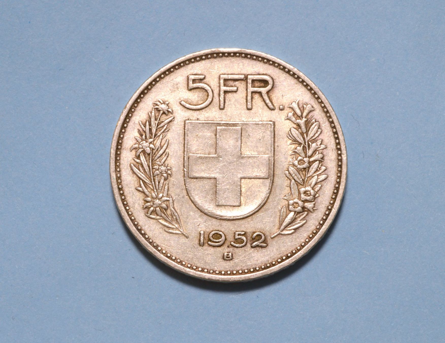 Tutti le monete: 5 Franken 1952 – Usato da Oberglatt ZH venduto da dil_85sh 2