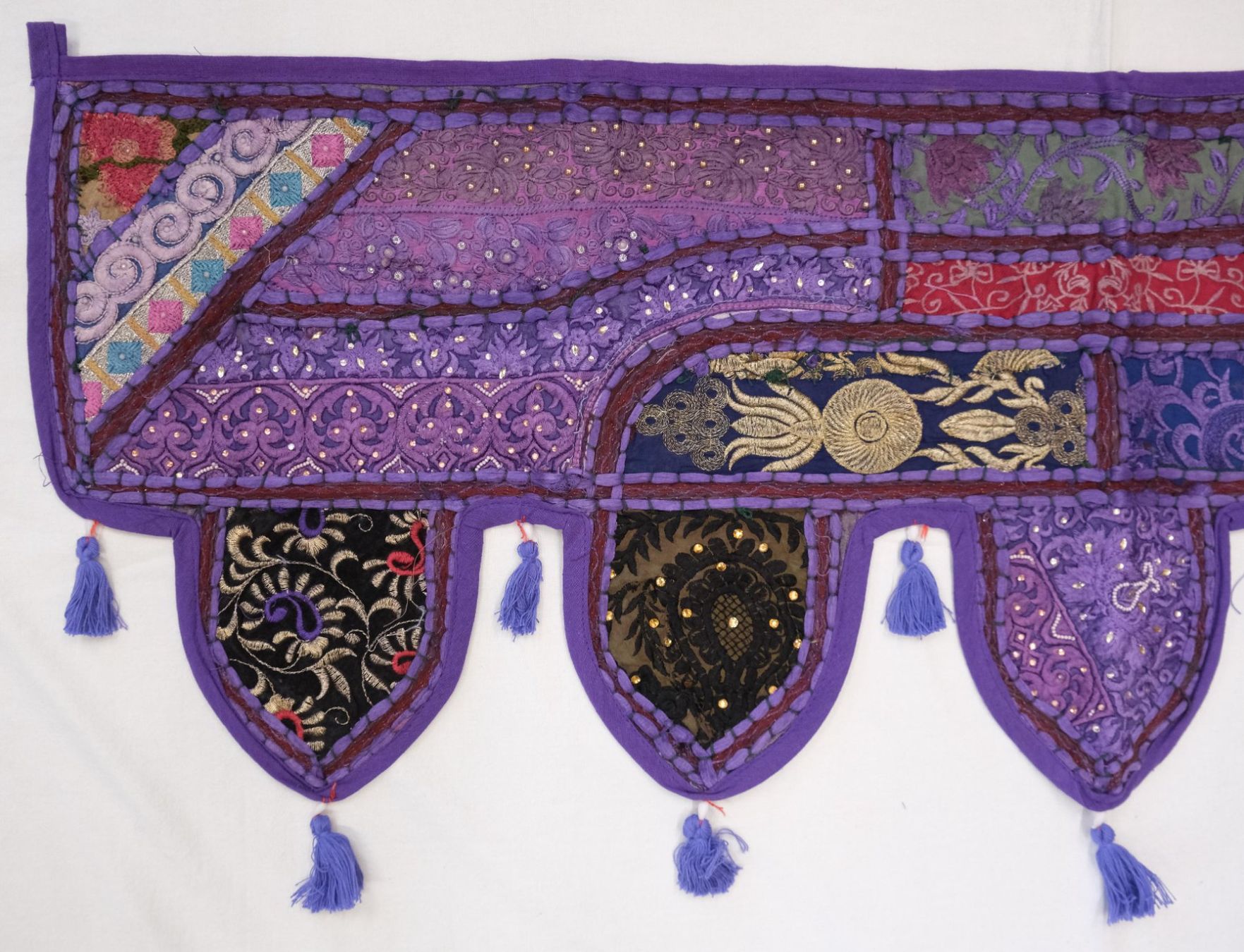 Tutte le decorazioni: Indischer Wandbehang Türbehang Dekoration Patchwork – Nuovo (secondo la descrizione) da Zürich venduto da Masala-Oase 1