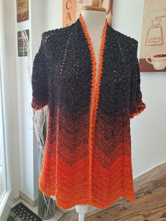 Strickjacke mit Farbverlauf Grösse M/L NEU