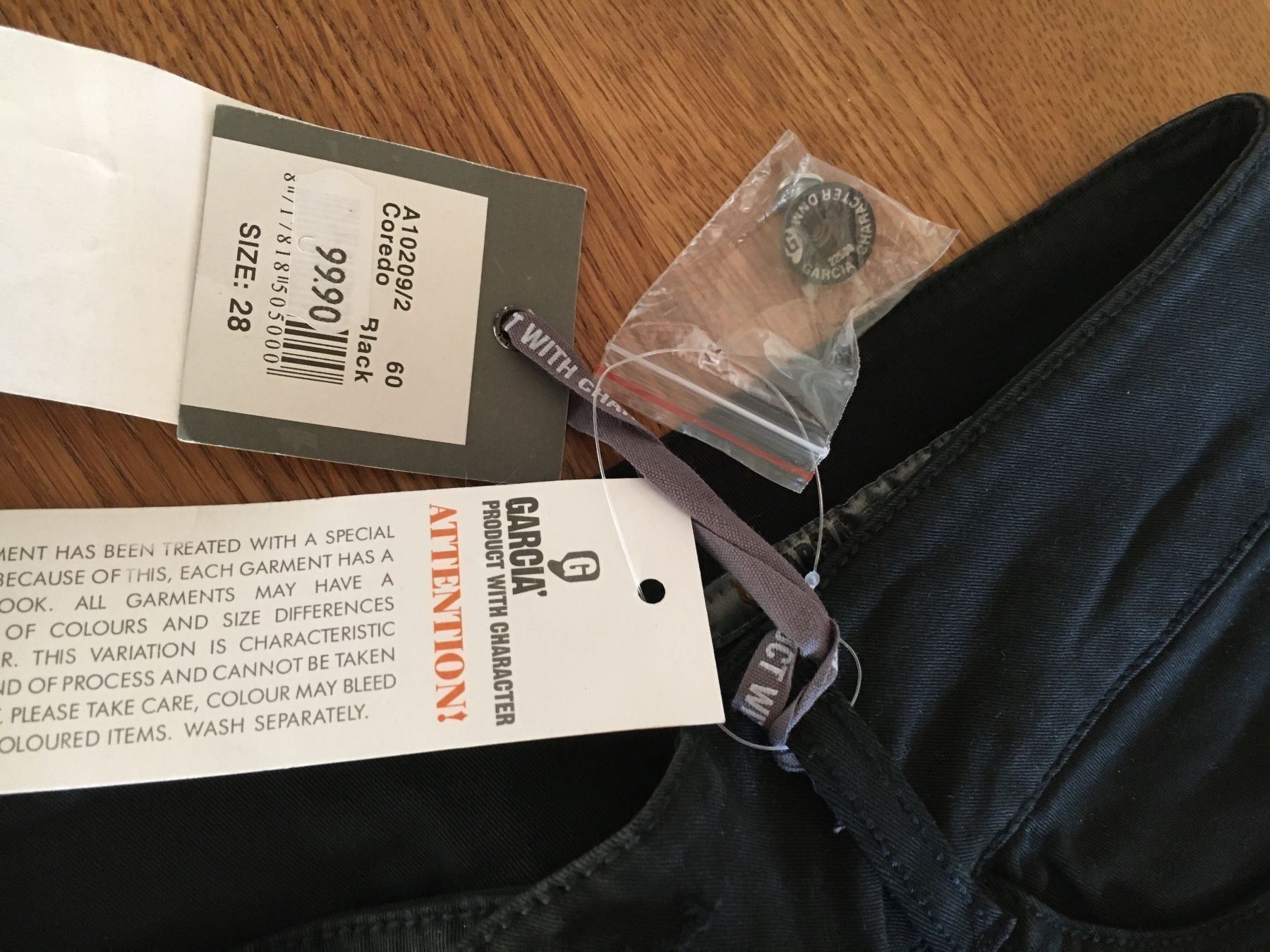 Hosen: Garcia - Hose, Coredo, schwarz, 28 – Neu (gemäss Beschreibung) aus Luzern von Jiggy_8898 3