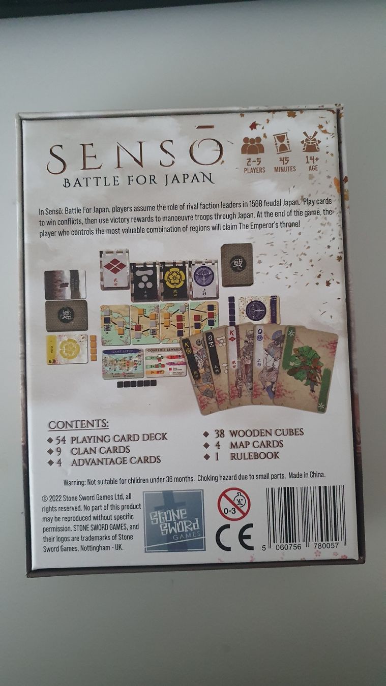 Giochi: Sensō Battle for Japan – Nuovo (secondo la descrizione) da St. Gallen venduto da Kokturk 1