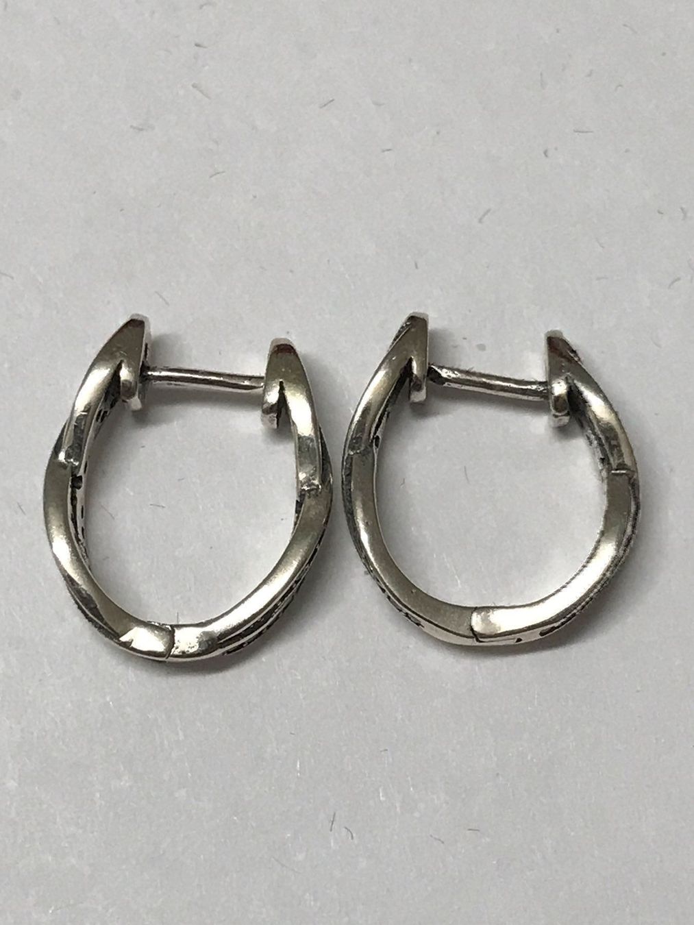 Orecchini pendenti & Orecchini a lobo: Sterlingsilberkreolen – Nuovo (secondo la descrizione) da Birmenstorf AG venduto da BMW.M5 2
