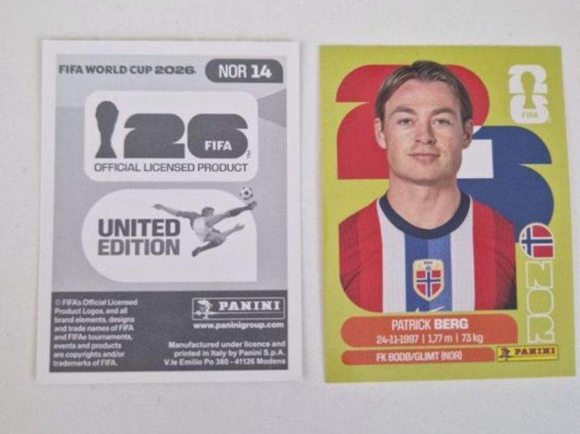 Panini Cartes à collectionner: Panini Sticker NOR14 – Neuf (Voir description) à Stüsslingen par white_angel86