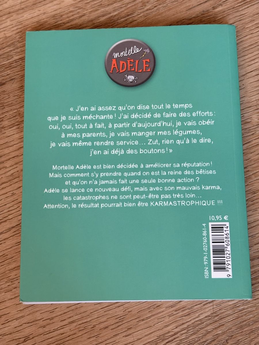 Libri: Adèle - Karmastrophique ! – Usato da Valeyres-sous-Montagny venduto da jdorine82 1
