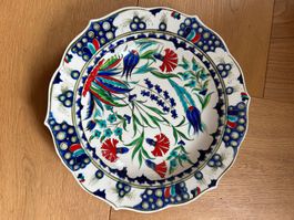 Iznik Porzellan Teller aus der Türkei -Wunderschön!
