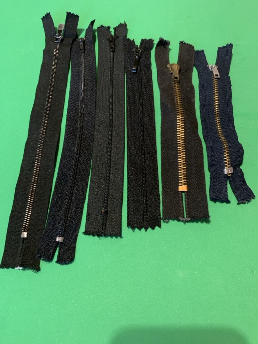 Tessuti: Lot de 6 fermetures éclair (zippers) – Nuovo (secondo la descrizione) da Prilly venduto da Sissi_1009