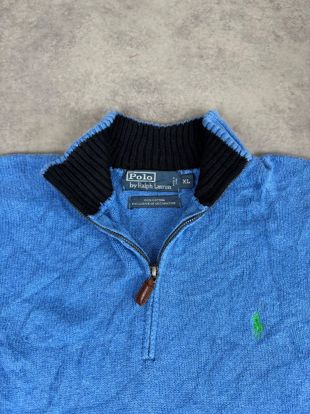 Ralph Lauren Maglioni & Felpe: Ralph Lauren Quarter-Zip Pullover - Grösse: L | Vintage – Usato da Fraubrunnen venduto da simon_28839 2