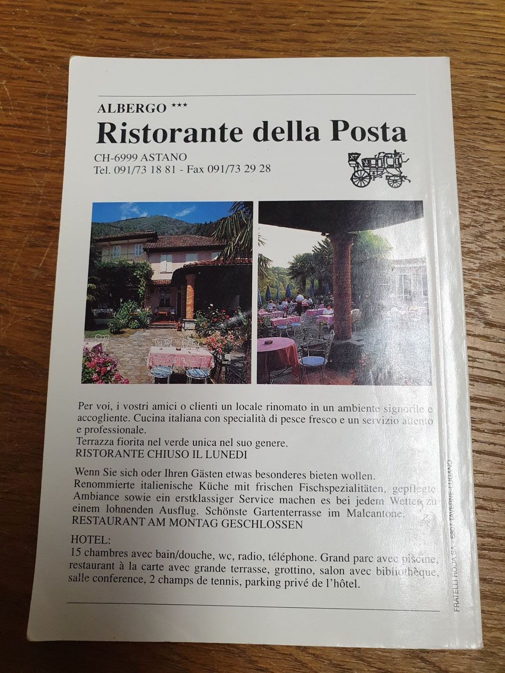 Libri: 1993 Malcantone in Tasca Reiseführer – Usato da Oberdorf BL venduto da BaldenEagle 2