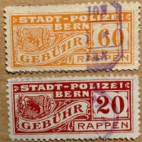 2 Fiskalmarken Stadt-Polizei Bern