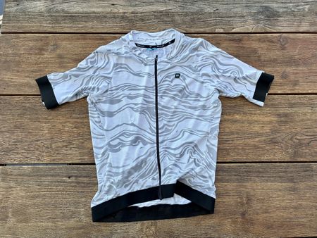 Radtrikot Kurzarm BIEHLER Supreme Weiss Grösse L