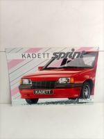 Brochure Catalogue Opel Kadett 1986 Sprint (Suisse)