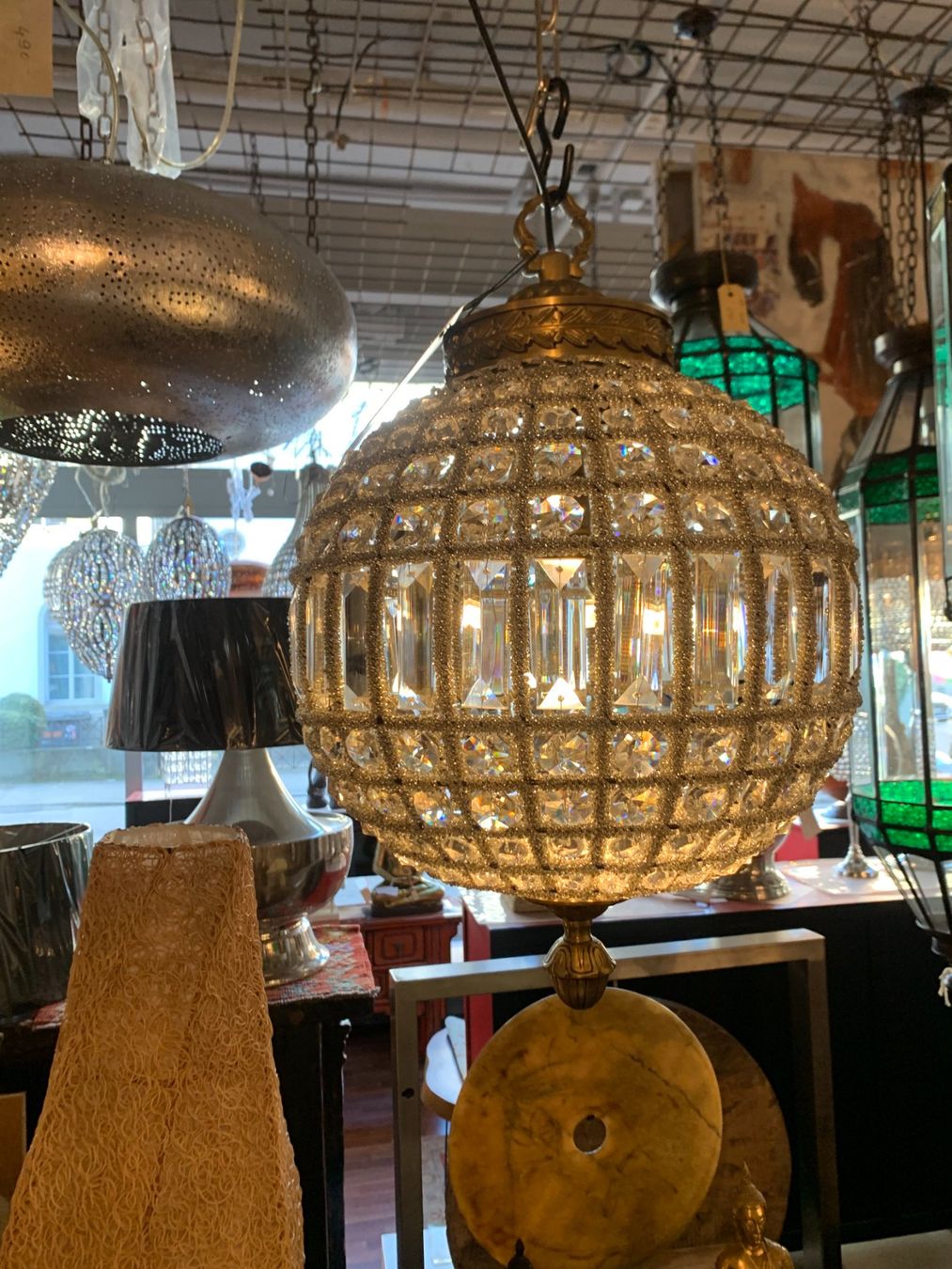 Lampadari & plafoniere: Kristall Hängelampe | LIQUIDATIONSVERKAUF – Nuovo (secondo la descrizione) da Luzern venduto da juliam_
